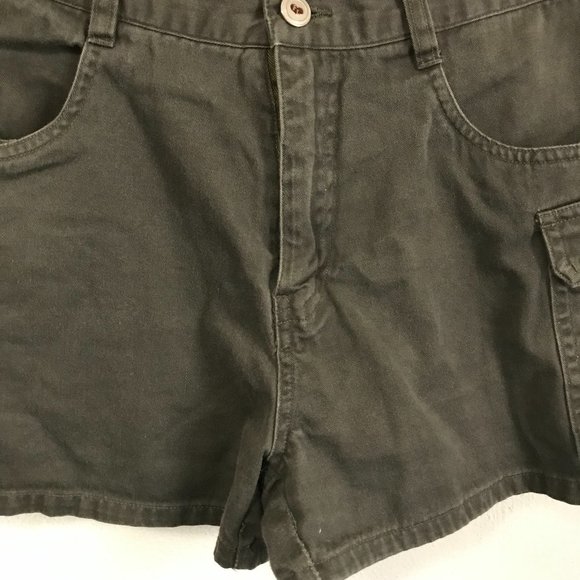 French Laundry Cargo Mid Rise Shorts 7/8 - Picture 4 of 8